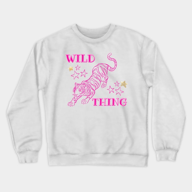 Wild thing Crewneck Sweatshirt by Once Upon a Find Couture 